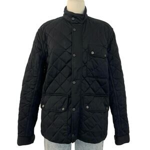 Ralph Lauren Black Label Quilted Light Puffer Jacket Utility Casual Black Medium